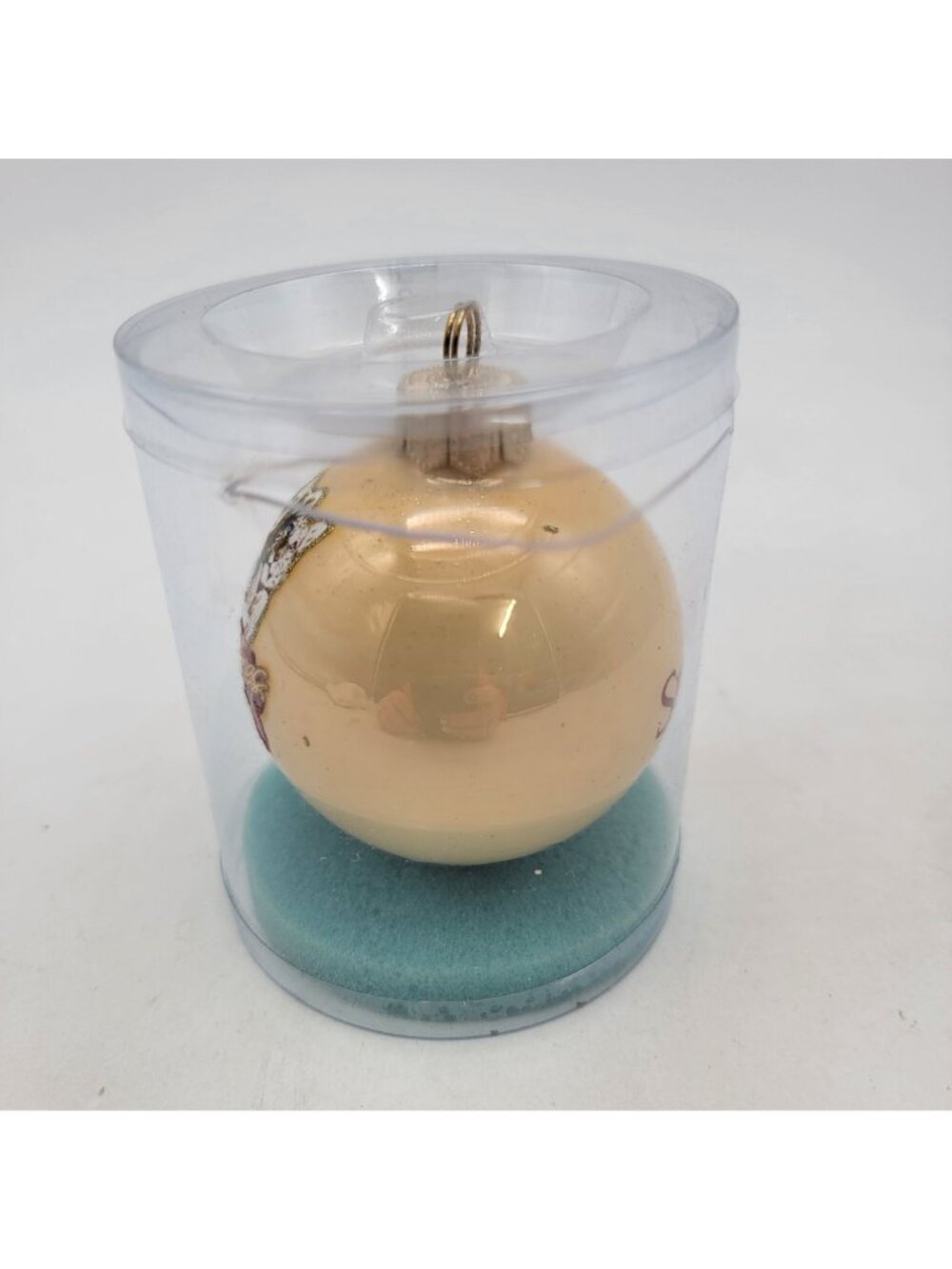 Siegfried & Roy Mirage Las Vegas Glass Ornament "Seasons Greetings" xmas Decor - Picture 2 of 8